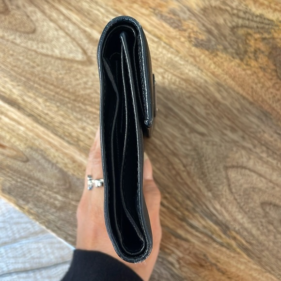 Large Black Saffiano Leather Prada Wallet - Picture 3 of 11